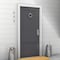 National Hardware National Hardware Powell 4 in. L Satin Nickel Die Cast Zinc Door Knocker N336-707 - alternate 2